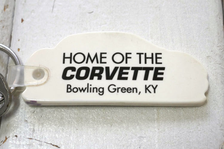 GM シボレー CORVETTE コルベット V8 C5 アメ車 アドバタイジング ヴィンテージ キーホルダー  USA