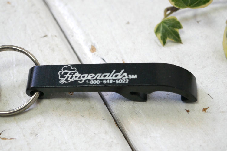 Fitzgeralds カジノ＆ホテル アドバタイジング ボトルオープナー 栓抜きヴィンテージ キーホルダー 鍵付き