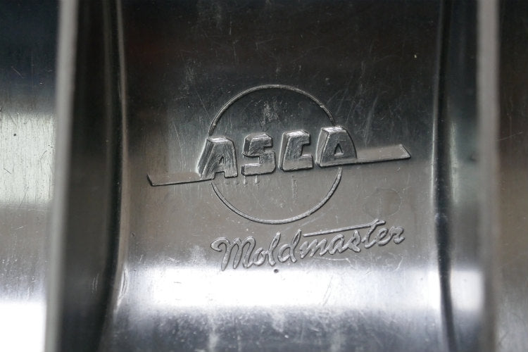 ASCO Mold Master 仕切り付き ダークグレー 60's ヴィンテージ キャッシュボックス 金庫 USA インダストリアル