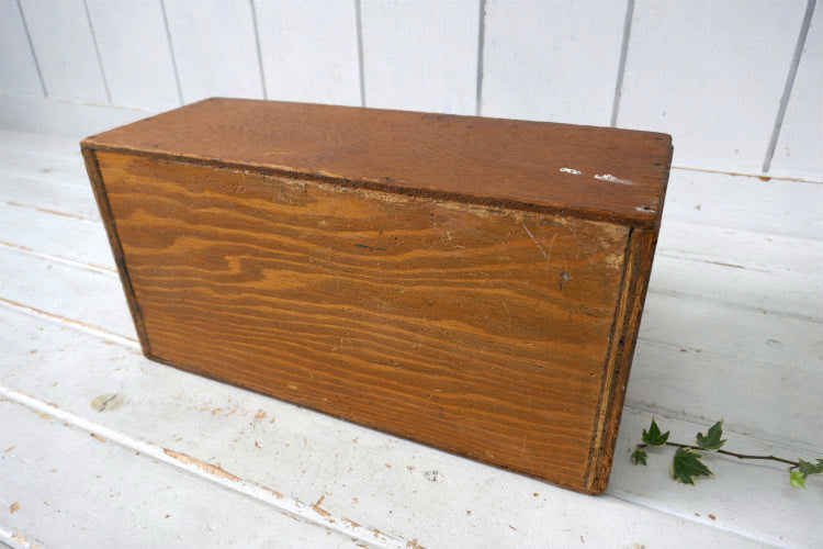 CHATSWORTH 木製 シャビー ヴィンテージ ツールボックス キャリーケース 木箱 工具ケース USA