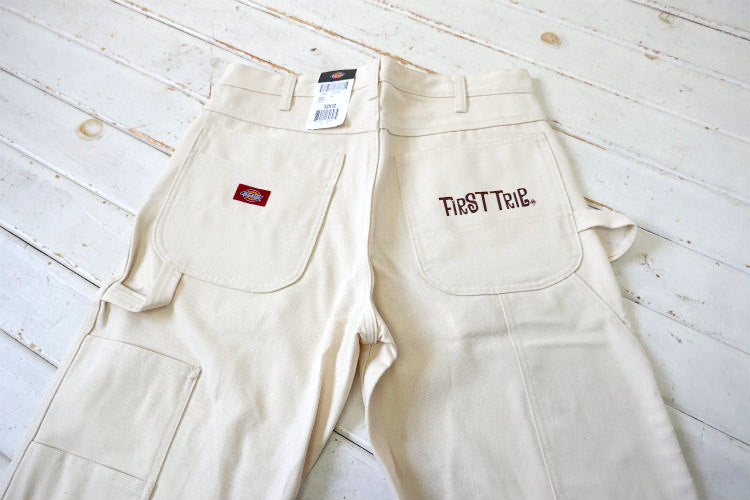 Dickies × First Trip ディッキーズ 1953 ユーティリティ ペインターパンツ ナチュラル メンズ W32 W34 ファッション オリジナル