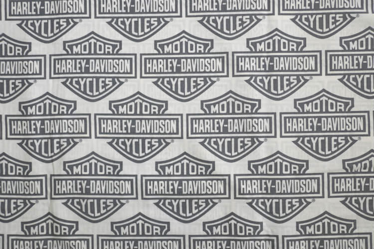 HARLEY DAVIDSON ハーレーダビッドソン オートバイ ファイヤーパターン ユーズドシーツ(フラットタイプ)