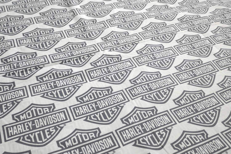 HARLEY DAVIDSON ハーレーダビッドソン オートバイ ファイヤーパターン ユーズドシーツ(フラットタイプ)