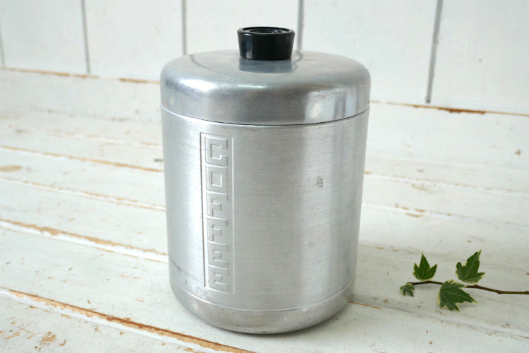 Century Aluminum Ware COFFEE コーヒー アルミ製 ミッドセンチュリー 50's ヴィンテージ キャニスター 保存容器 USA