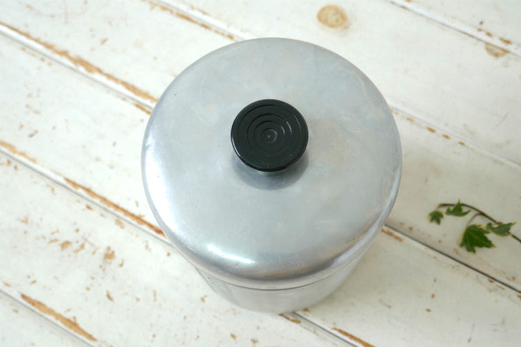 Century Aluminum Ware COFFEE コーヒー アルミ製 ミッドセンチュリー 50's ヴィンテージ キャニスター 保存容器 USA