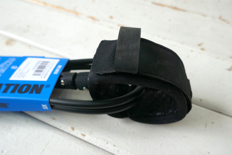 DESTINATION デスティネーション 6FT ダブルスウェベル リーシュコード  マットブラック  ミディアム ウエーブ サーフィン ショートボード用