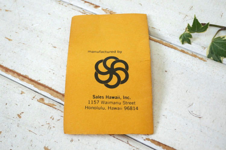 Kava Craft Hawaii ハワイ 1978年 誕生日おめでとう セラミック製 ウッド柄 ヴィンテージ マグカップ カップ 食器 ③