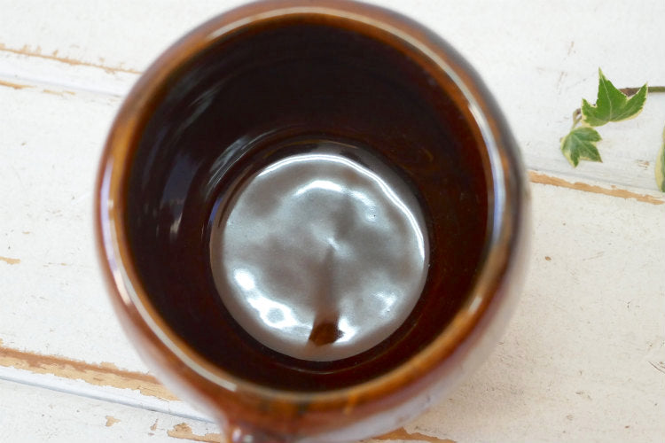 Kava Craft Hawaii ハワイ Opal セラミック製 ウッド柄 70's ヴィンテージ マグカップ カップ 食器