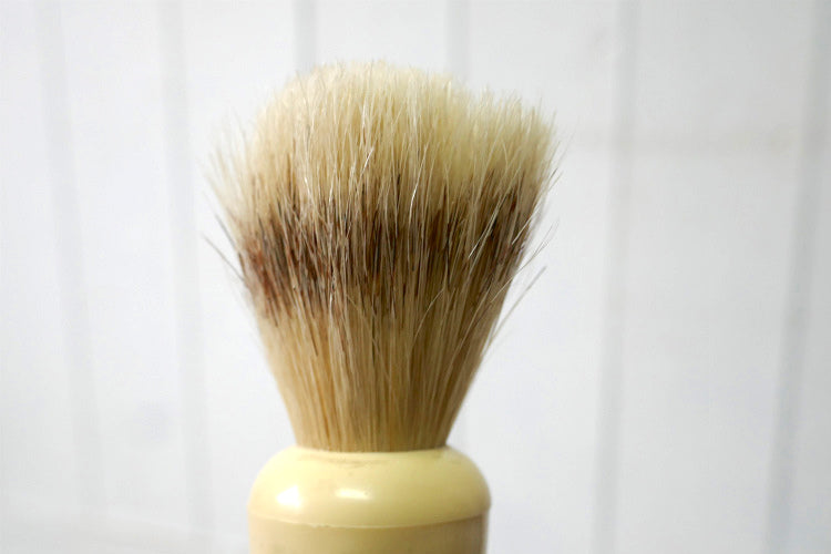 CHICAGO PROFESSIONAL SHAVING PRODUCTS 木製ハンドル 60's ヴィンテージ シェービングブラシ 髭ブラシ Barber USA