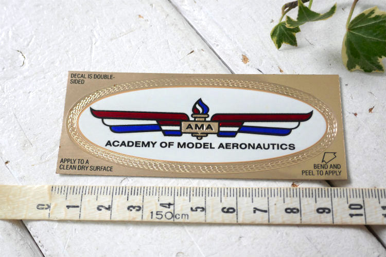 ACADEMY OF MODEL AERONAUTICS 世界最大 模型航空アカデミー ステッカー デカール USA