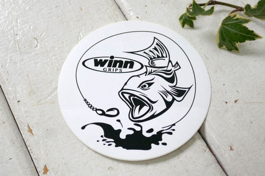 Winn GRIPS FISHING ウィン フィッシング グリップ ブランド ステッカー デカール USA