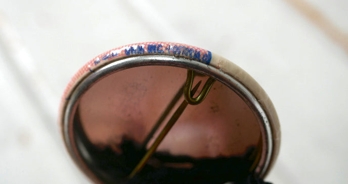 1889-1964y Jubilee Belle Diamond Jubilee ヴィンテージ  アドバタイジング  OLD 缶バッジ USA