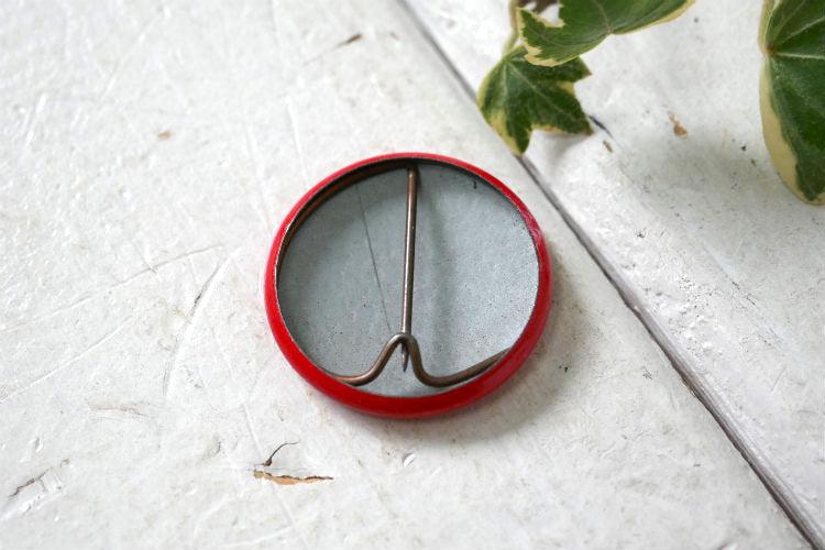 NO DUKE 喧嘩はなしだ!　殴り合うな! 反戦！メッセージ ヴィンテージ OLD 缶バッジ USA デッドストック