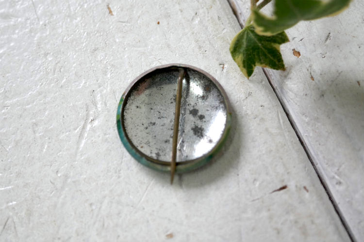 1930~1940y イングリッシュ・スプリンガー・スパニエル 愛犬 SPRING SPANIEL Dog  アンティーク＆ヴィンテージ 缶バッジ  USA デッドストック