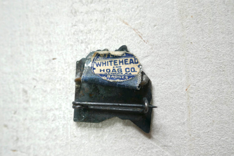 O.M.P.A. AKROM オハイオ州 アクロン  1915y  アンティーク ヴィンテージ OLD バッジ USA ブローチ