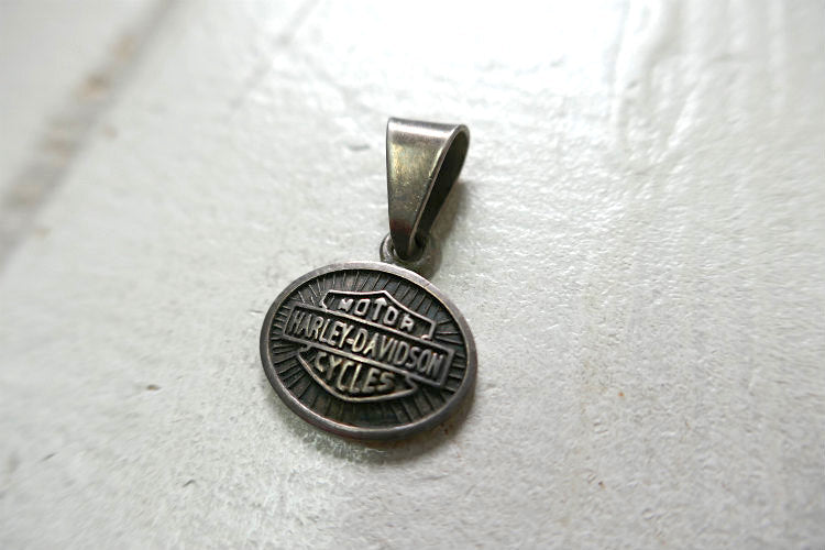 HARLEY DAVIDSON ハーレーダビッドソン USA ヴィンテージ ペンダントトップ シルバー925 アクセサリー
