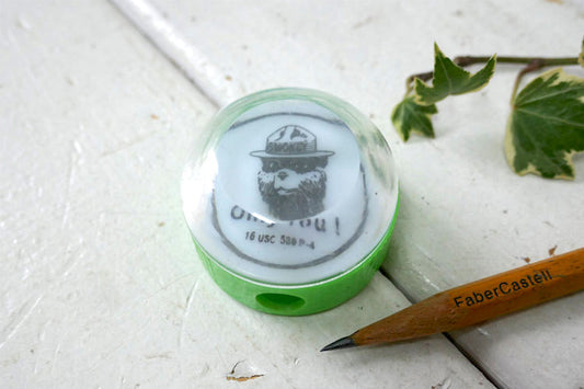 SMOKEY BEAR スモーキーベア Only You! ドーム型 ヴィンテージ 鉛筆削り ペンシルシャープナー USA