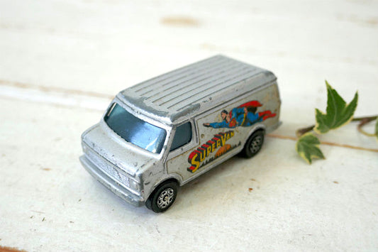 U.S. Chevy Van SUPERVAN スーパーマン 1978y コーギー ジュニア シボレーバン ヴィンテージ ミニカー アメ車