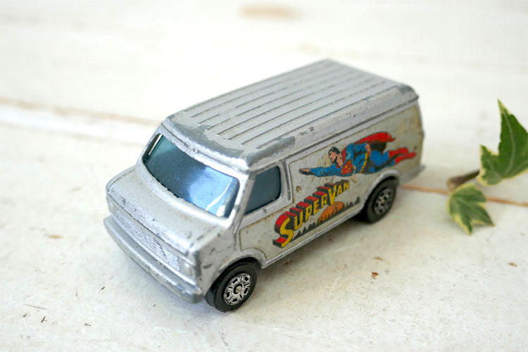 U.S. Chevy Van SUPERVAN スーパーマン 1978y コーギー ジュニア シボレーバン ヴィンテージ ミニカー　アメ車