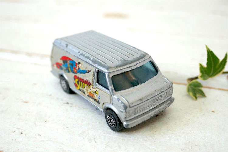 U.S. Chevy Van SUPERVAN スーパーマン 1978y コーギー ジュニア シボレーバン ヴィンテージ ミニカー　アメ車