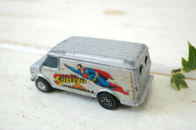U.S. Chevy Van SUPERVAN スーパーマン 1978y コーギー ジュニア シボレーバン ヴィンテージ ミニカー　アメ車