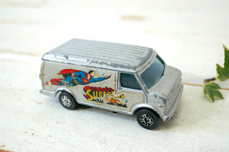 U.S. Chevy Van SUPERVAN スーパーマン 1978y コーギー ジュニア シボレーバン ヴィンテージ ミニカー　アメ車