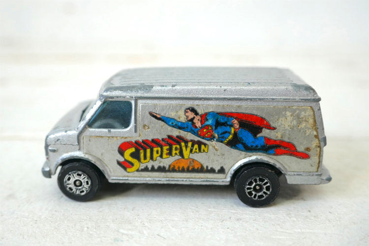U.S. Chevy Van SUPERVAN スーパーマン 1978y コーギー ジュニア シボレーバン ヴィンテージ ミニカー　アメ車
