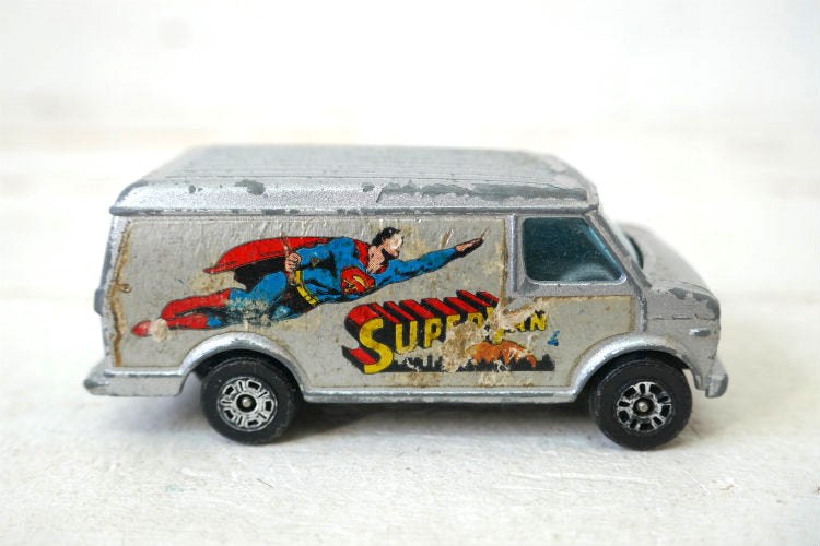 U.S. Chevy Van SUPERVAN スーパーマン 1978y コーギー ジュニア シボレーバン ヴィンテージ ミニカー　アメ車