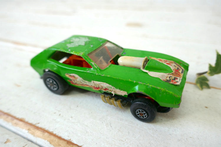 1972y マッチボックス マッスルカー　Matchbx Lesney Speed Kings ミニカー  スピードキングス ミリガンズミルカスタムカー  ENGLAND