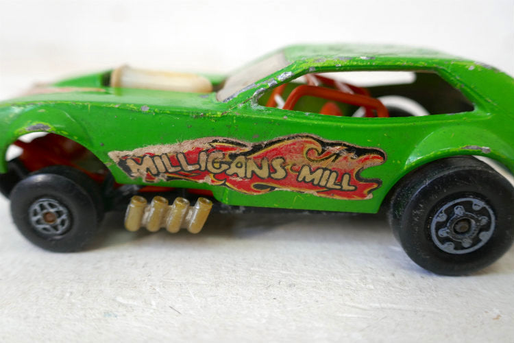 1972y マッチボックス マッスルカー　Matchbx Lesney Speed Kings ミニカー  スピードキングス ミリガンズミルカスタムカー  ENGLAND