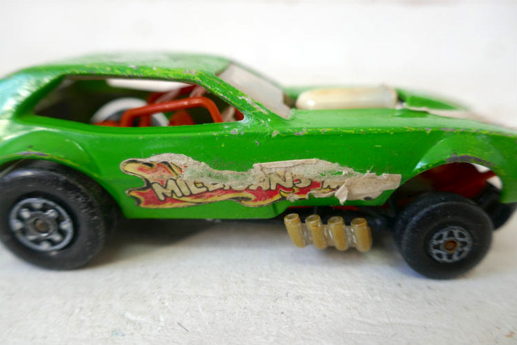 1972y マッチボックス マッスルカー　Matchbx Lesney Speed Kings ミニカー  スピードキングス ミリガンズミルカスタムカー  ENGLAND