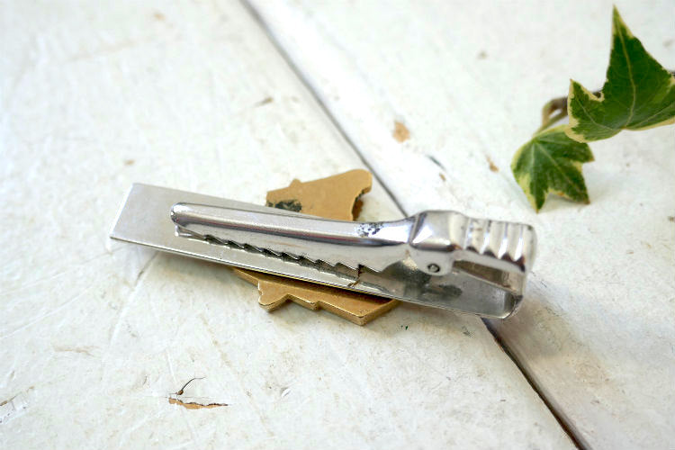 1960y USA ラジアルアームソー 大工道具 工具 モチーフ ヴィンテージ タイピン アクセサリー 小物