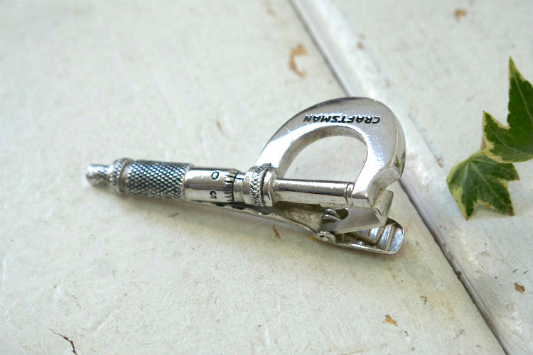 1950y マイクロメーター CRAFTSMAN クラフトマン  ヴィンテージ アドバタイジング タイピン Anson