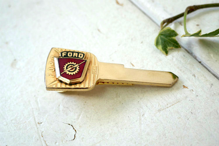 1960y FORD フォード USA ヴィンテージ アドバタイジング タイピン アメ車 アクセサリー 小物