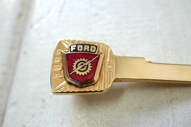 1960y FORD フォード USA ヴィンテージ アドバタイジング タイピン アメ車 アクセサリー 小物