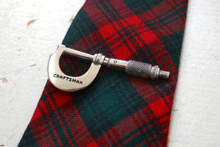 1950y マイクロメーター CRAFTSMAN クラフトマン  ヴィンテージ アドバタイジング タイピン Anson