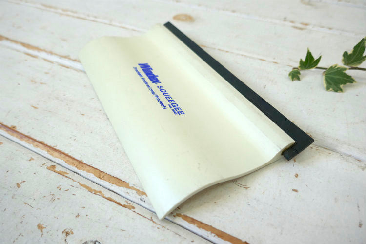 Windex Squeegee ウィンデックス Ettore製 ゴムブレード ガラス清掃 ヴィンテージ スクイージー 水切りワイパー 清掃用品  USA