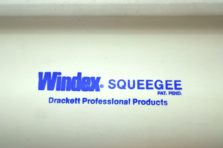 Windex Squeegee ウィンデックス Ettore製 ゴムブレード ガラス清掃 ヴィンテージ スクイージー 水切りワイパー 清掃用品  USA
