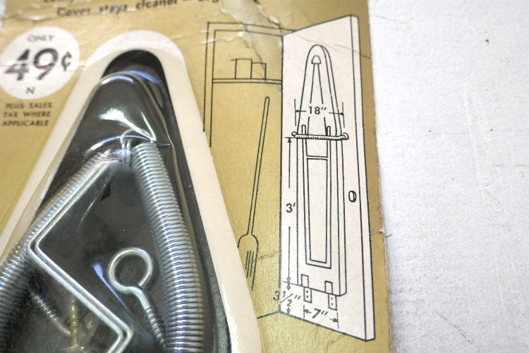 Rich Household Products デッドストック未使用 60's ヴィンテージ アイロン台収納ラック USA