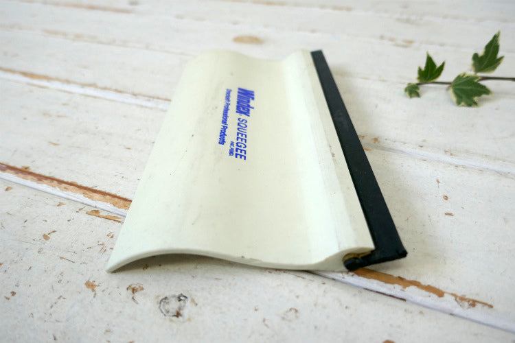 Windex Squeegee ウィンデックス Ettore製 ゴムブレード ガラス清掃 ヴィンテージ スクイージー 水切りワイパー 清掃用品  USA②