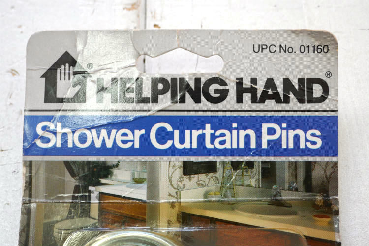 The Faucet Queen Inc Helping Hand ダルマ型 デッドストック ヴィンテージ シャワーカーテン フック 12個入り
