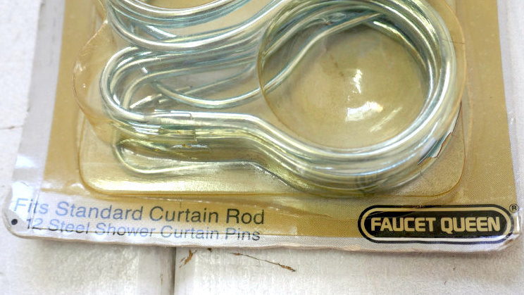 The Faucet Queen Inc Helping Hand ダルマ型 デッドストック ヴィンテージ シャワーカーテン フック 12個入り