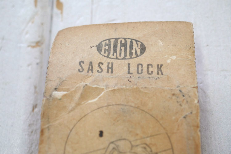Sears Roebuck&Co シアーズ SASH LOCK 窓用 デッドストック未使用 ヴィンテージ サッシロック クレセント錠 三日月錠 建具金物 USA