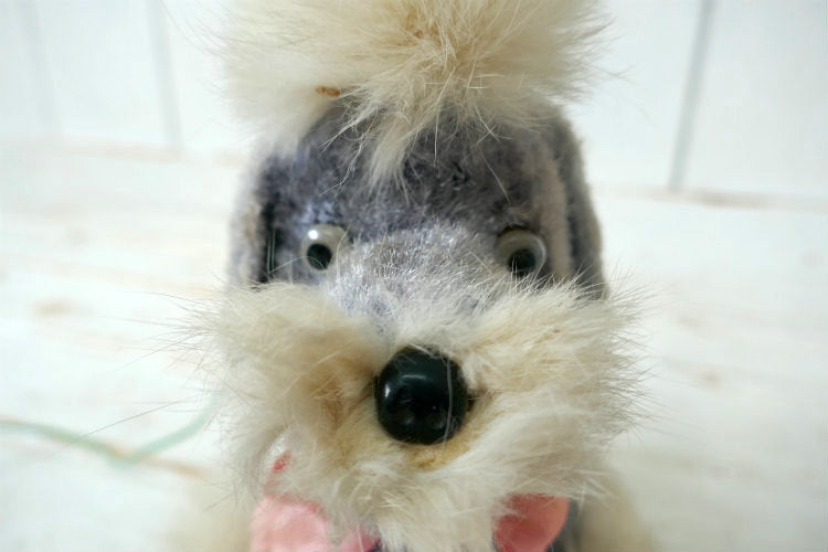 1960y Fifi The Begging プードル 犬 歩行 お座り 電池式 米澤玩具  ヴィンテージ おもちゃ  TOY 里帰り品