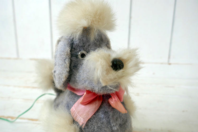 1960y Fifi The Begging プードル 犬 歩行 お座り 電池式 米澤玩具  ヴィンテージ おもちゃ  TOY 里帰り品