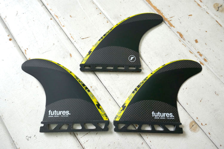 JOHN JOHN FLORENCE TECHFLEX (M) YELLOW フューチャーフィン ジョン・ジョン　FUTURES FIN