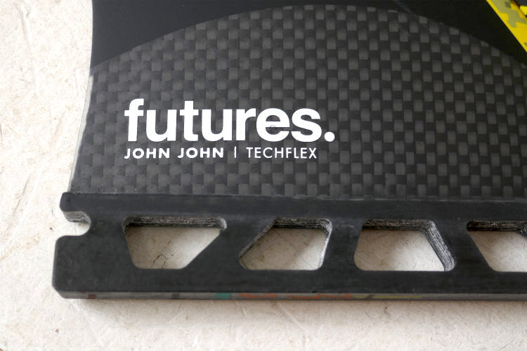 JOHN JOHN FLORENCE TECHFLEX (M) YELLOW フューチャーフィン ジョン・ジョン　FUTURES FIN