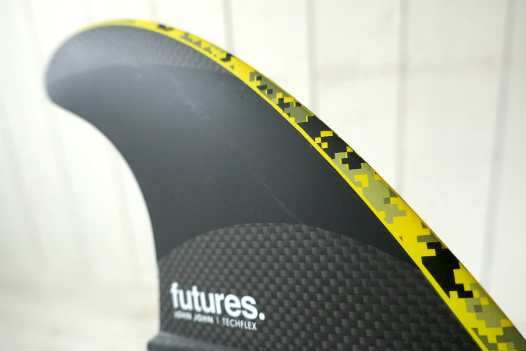 JOHN JOHN FLORENCE TECHFLEX (M) YELLOW フューチャーフィン ジョン・ジョン　FUTURES FIN