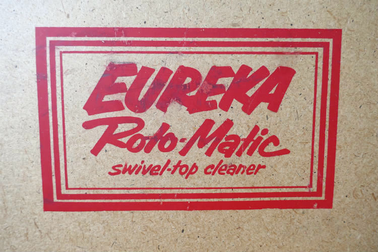 EUREKA Roto-Matic Swivel Top Cleaner ヴィンテージ ボックス 収納ケース ベンチ USA