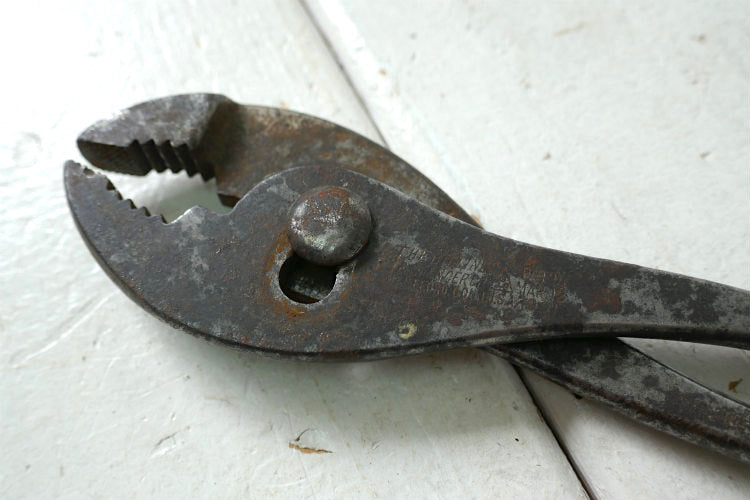 THE BILLINGS & SPENCER 1901y~ アイアン製 OLD ヴィンテージ プライヤー コンビネーションプライヤー 工具 ツール USA